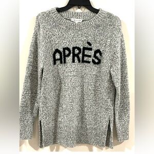 Lou & Grey Heathered Gray Après Sweater